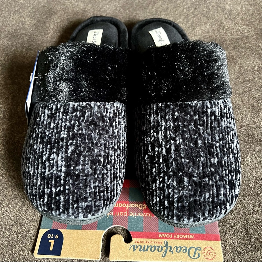 Dearfoams Memory Foam Slippers
